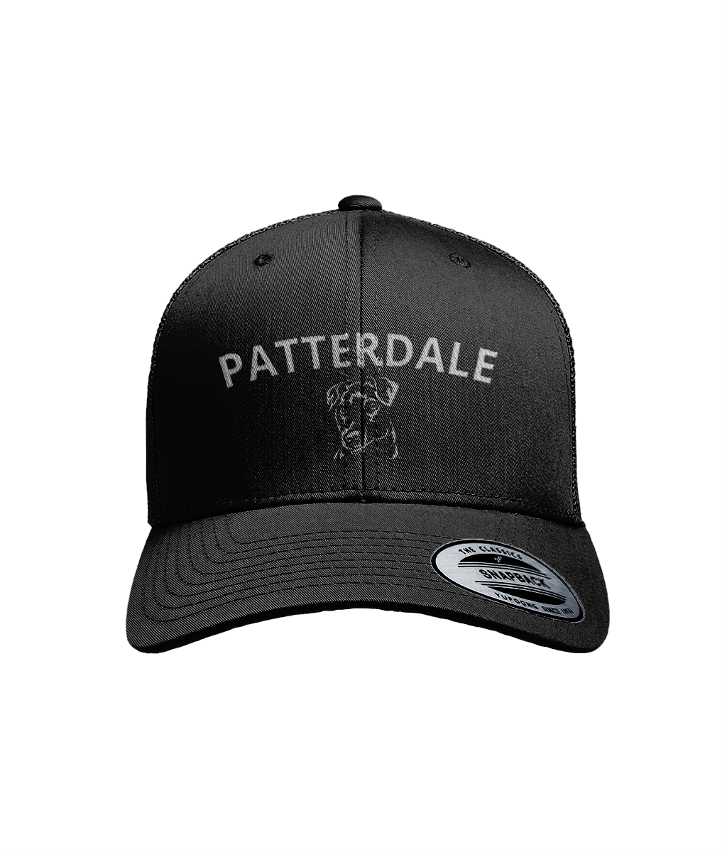 Black Patterdale Unisex Trucker Cap