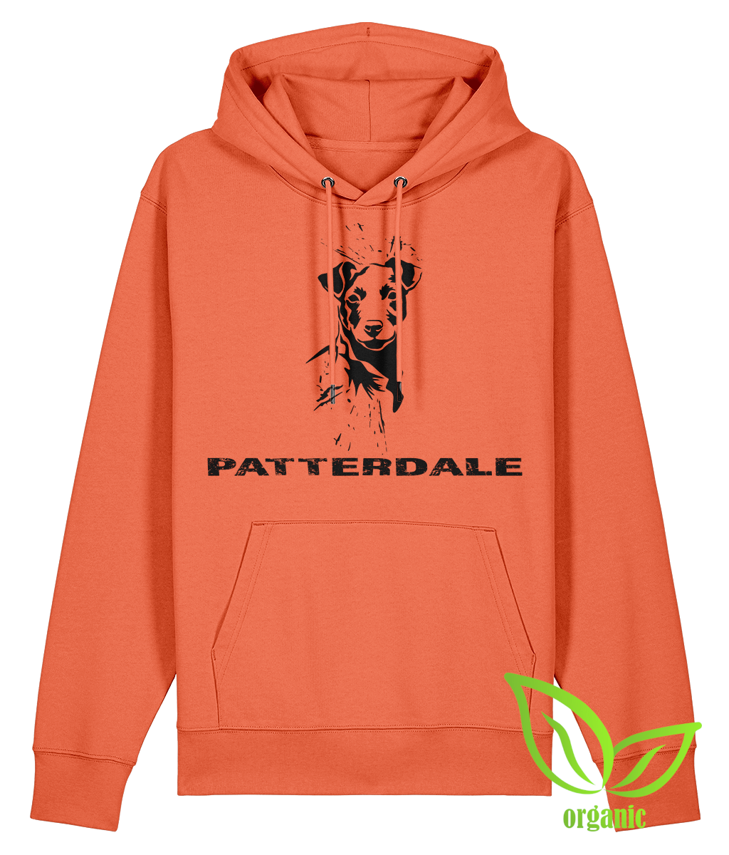 Fiesta orange patterdale unisex hoodie