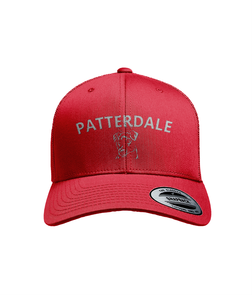 Red Patterdale Unisex Trucker Cap