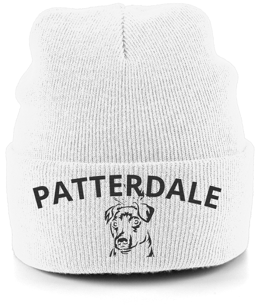 White Patterdale Unisex Beanie